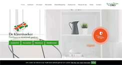 Desktop Screenshot of de-kleermaeker.nl